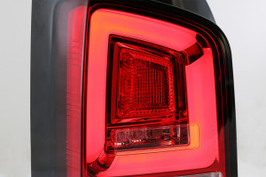 Stopuri Full LED Rosu Clar compatibile cu VW Transporter T5 2003-2009 Semnal Dinamic - Img 3