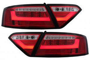 Stopuri LED compatibil cu Audi A5 8T Coupe Cabrio Sportback 2007-2009 Rosu Clar