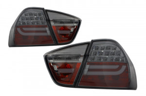 Stopuri LED compatibil cu BMW E90 Seria 3 Limuzina 2005-2008 Fumuriu
