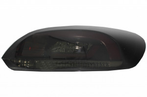 Stopuri LED Lightbar compatibil cu VW SCIROCCO MK3 III 2008-2013 Negru / Fumuriu Semnal Dinamic Secvential - Img 4
