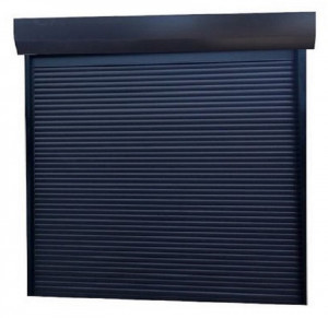 Usa garaj actionare manuala L 2800 x 2100 H , antracit 7016 , lamele 55 mm