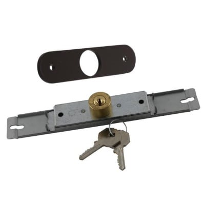 Ușă garaj acționare manuală 2100L x 2100H, antracit 7016, lamele 55mm - Img 3