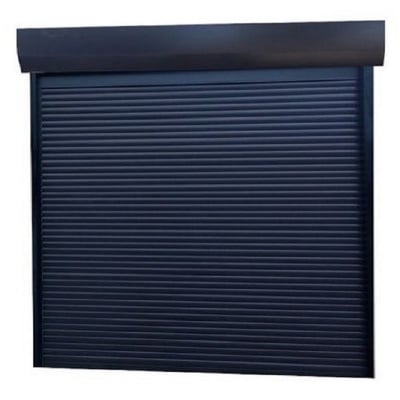 Ușă garaj automată 4000L x 3500H, antracit 7016, lamele 77mm