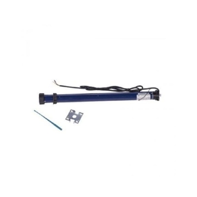 Ușă garaj automată 2600L x 3400H, alb 9016, lamele 55mm - Img 3
