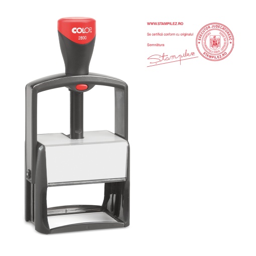 Stampila Executor Judecatoresc Colop Heavy Duty 2800