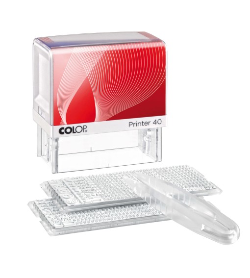 Colop Printer Set de Litere 40/2