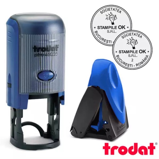 Stampile Pachet Trodat Mini PowerBox Diametru 24 mm