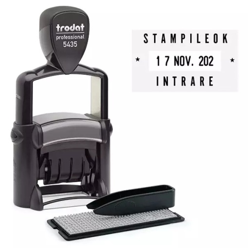 Stampile Trodat Set de litere 5435 Dimensiune: 41 x 24 mm