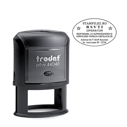 Stampila RSVTI ISCIR Trodat Printy 44045