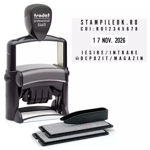 Stampile Trodat Set de litere 5465 Dimensiune: 56 x 33 mm