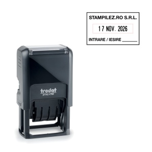 Stampila Intrare Iesire Trodat Printy Datiera 4750