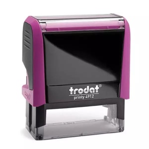 Stampila multicolora Trodat 4912 Dimensiune: 47 x 18 mm
