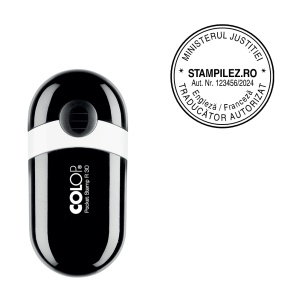 Stampila Traducator Colop Pocket R30 De Buzunar