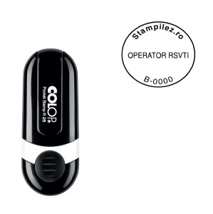 Stampila RSVTI ISCIR Colop Pocket R25 De Buzunar