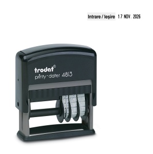 Stampila Intrare Iesire Trodat Printy Datiera 4813