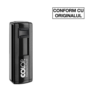 Stampila Conform cu Originalul Colop Plus 20 De Buzunar