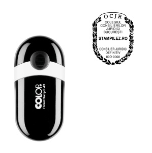 Stampila Consilier Juridic Colop Pocket R40 De Buzunar