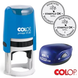 Stampile Oferta Duo Deal Colop Mouse R30 Diametru 30 mm
