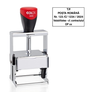 Stampila Posta Plicuri Colop Heavy Duty 3600