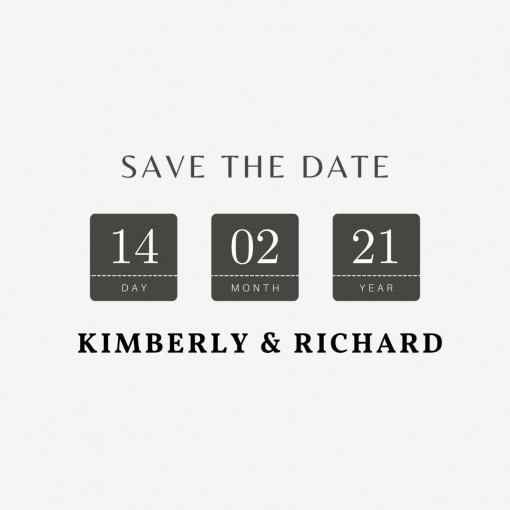 Invitatie Electronica/Digitala pentru Save The Date