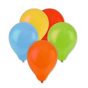 Baloane de Petrecere Mici de Diferite Culori 23cm - 10 buc
