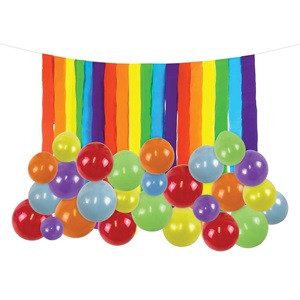 Set Decorativ de Petrecere cu Baloane Colorate & Banner - 50buc