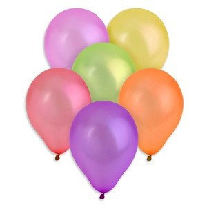 Baloane Party Culori Neon 25cm - 12buc