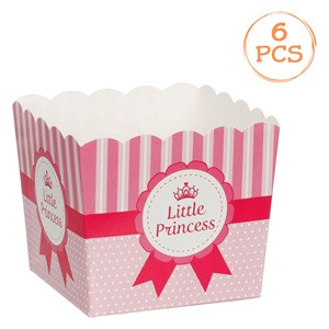 Cutii din Carton de Petrecere Little Princess 8x7x7cm - 6buc