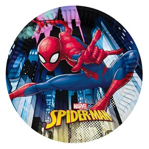 Farfurii de Carton Spiderman 19.5cm - 6buc