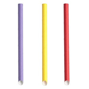 Paie de Hartie Colorate Bubble Tea 12x200mm - 10buc
