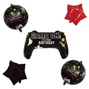 Baloane din Folie de Petrecere Game "It's Your Birthday" - 5buc