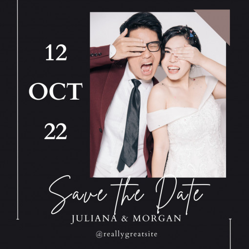 Invitatie Electronica/Digitala pentru Save The Date, model 15