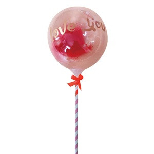 Balon Party cu Pene Rosii 11cm
