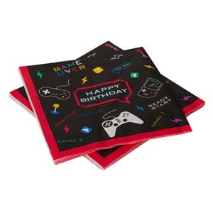 Servetele de Petrecere Game 33x33cm - 12buc