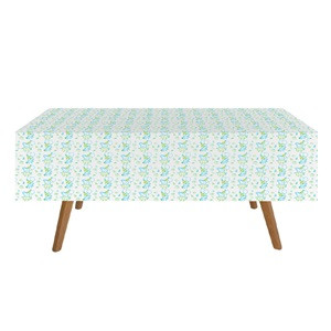 Fata de Masa de Petrecere din Plastic Verde Bleu Peppa George 180x120cm - 1buc