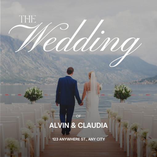 Invitatie Electronica/Digitala pentru Save The Date, model 17