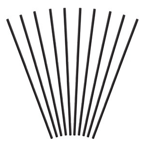 Paie de Plastic Reutilizabile Negre 4x180mm - 50buc