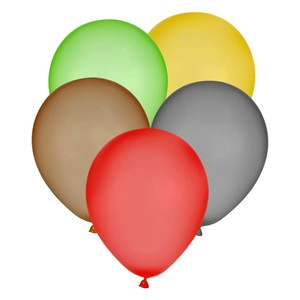 Baloane de Petrecere Diferite Culori Metalizate 30cm - 20buc