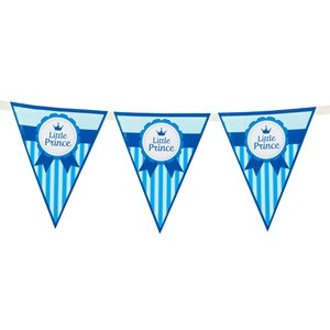 Banner de Petrecere Stegulete Little Prince Ciel 3.66m - 10buc