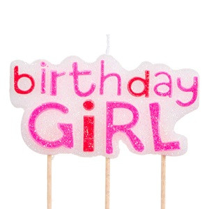 Lumanare Aniversara BIRTHDAY GIRL