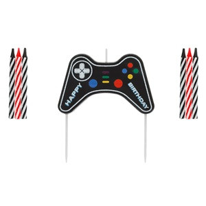 Set Lumanari Zi de Nastere Control Gaming - 7buc