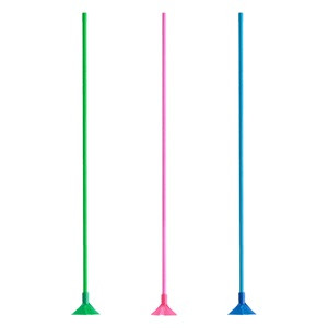 Bete Stick pentru Baloane 30cm de Diferite Culori cu Baza - 10buc