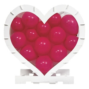 Cutie Baloane DYI Ballon Box Decorativa Inima - 66cm