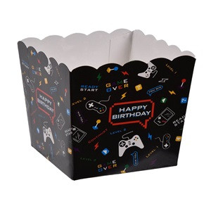 Cutii de Petrecere din Carton Game 8x7x7cm - 6buc