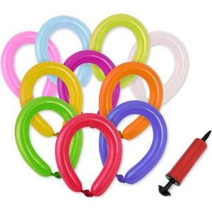 Baloane Modelaj Colorate si Pompa de Umflat Baloane - 45 buc