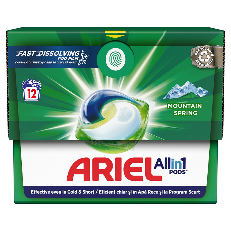 Detergent capsule ARIEL Pods+ Touch of Lenor Unstoppables, 90 spalari