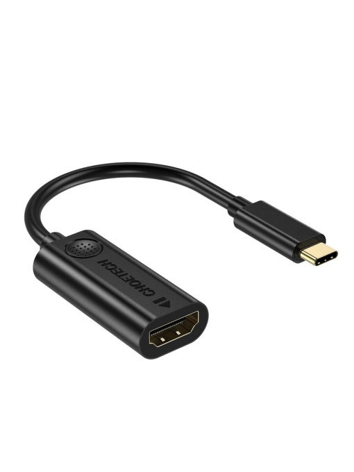Adaptor TypeC(T) la HDMI(M) 4K@60Hz,20cm CHOETECH HUB-H04-BK