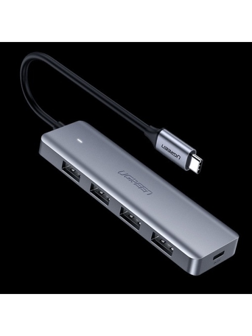 Hub extern USB 3.0 x 4 si conectare prin USB Type-C UGREEN 70336