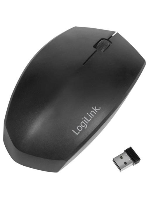 Mouse dual wireless 2.4GHz si bluetooth V4.1, 1200dpi, 3butoane LogiLink