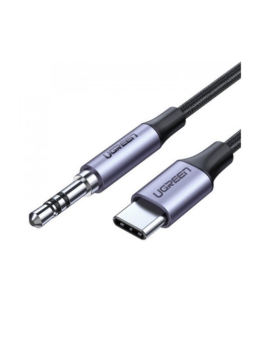 Cablu adaptor audio AV143 , USB TypeC(T) la Jack 3.5mm(T) UGREEN 30633